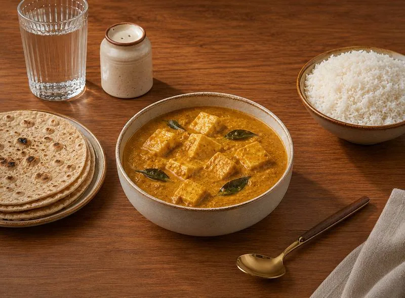 Malabar Paneer + Roti