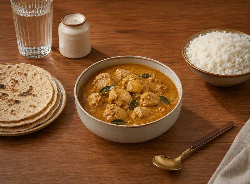 Malabar Chicken + Roti